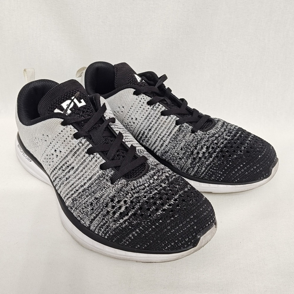 APL Athletic Propulsion Labs Techloom Pro Running Shoes Black‎ Grey Size 9 US